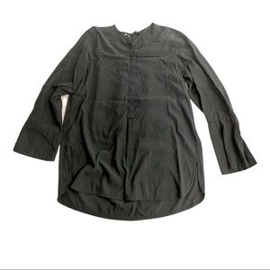 🔱 ZARA Black Blouse sz XS